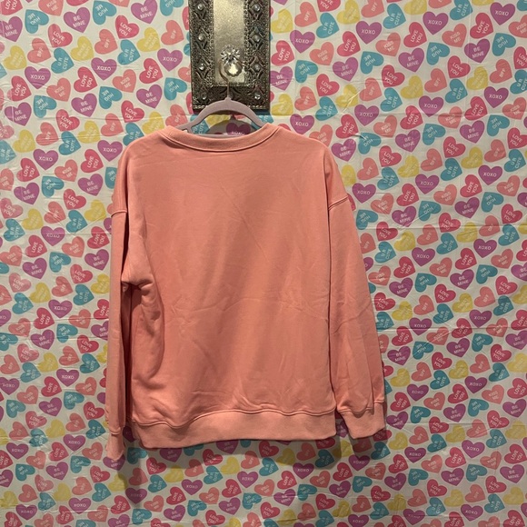 Pink xoxo valentines shirt, brand new soft long sleeve - Picture 2 of 6